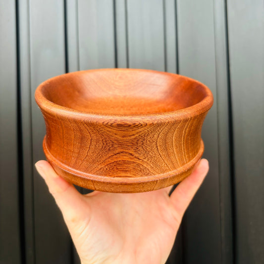 Sapele Wooden Bowl